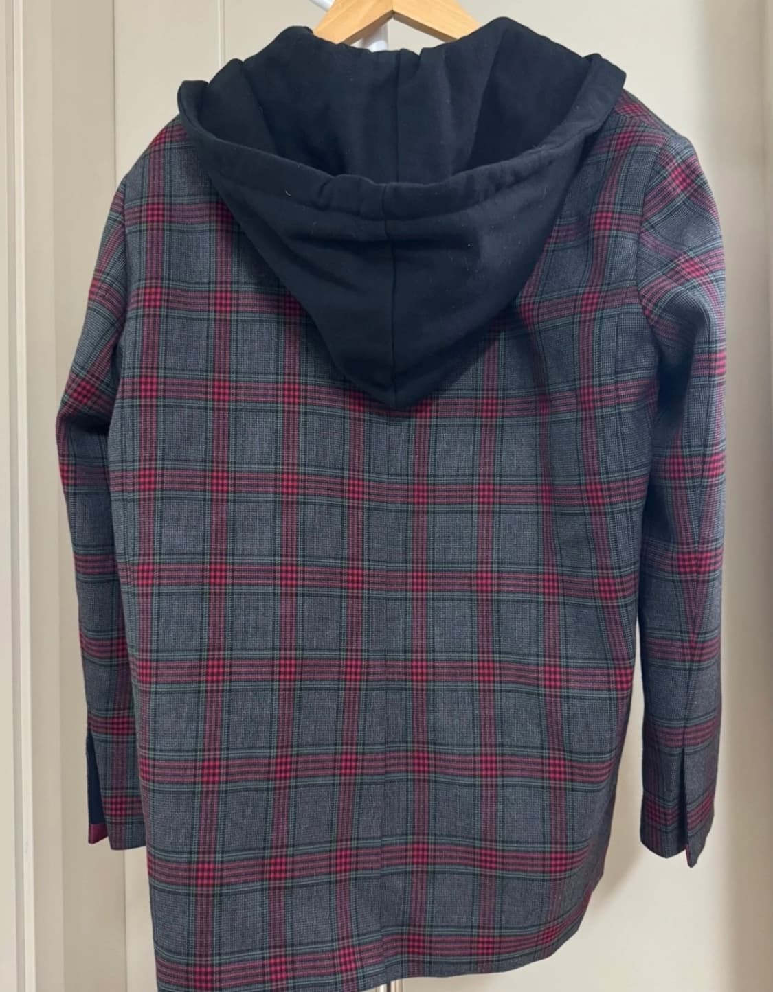 앳코너 체크 후드 자켓 상품이미지4