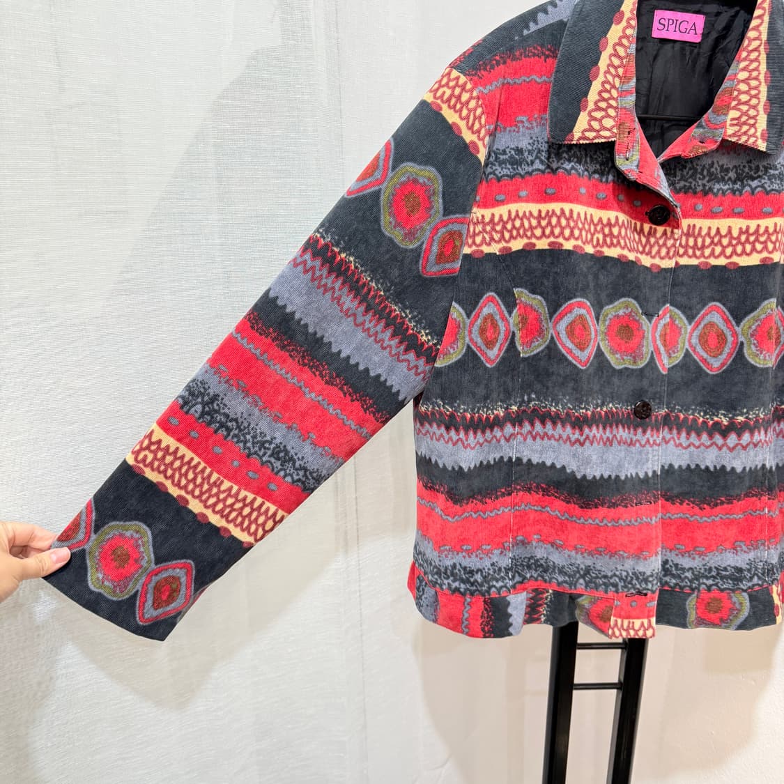 일본빈티지 패턴 자켓 셔츠 재팬빈티지 3940 상품이미지2