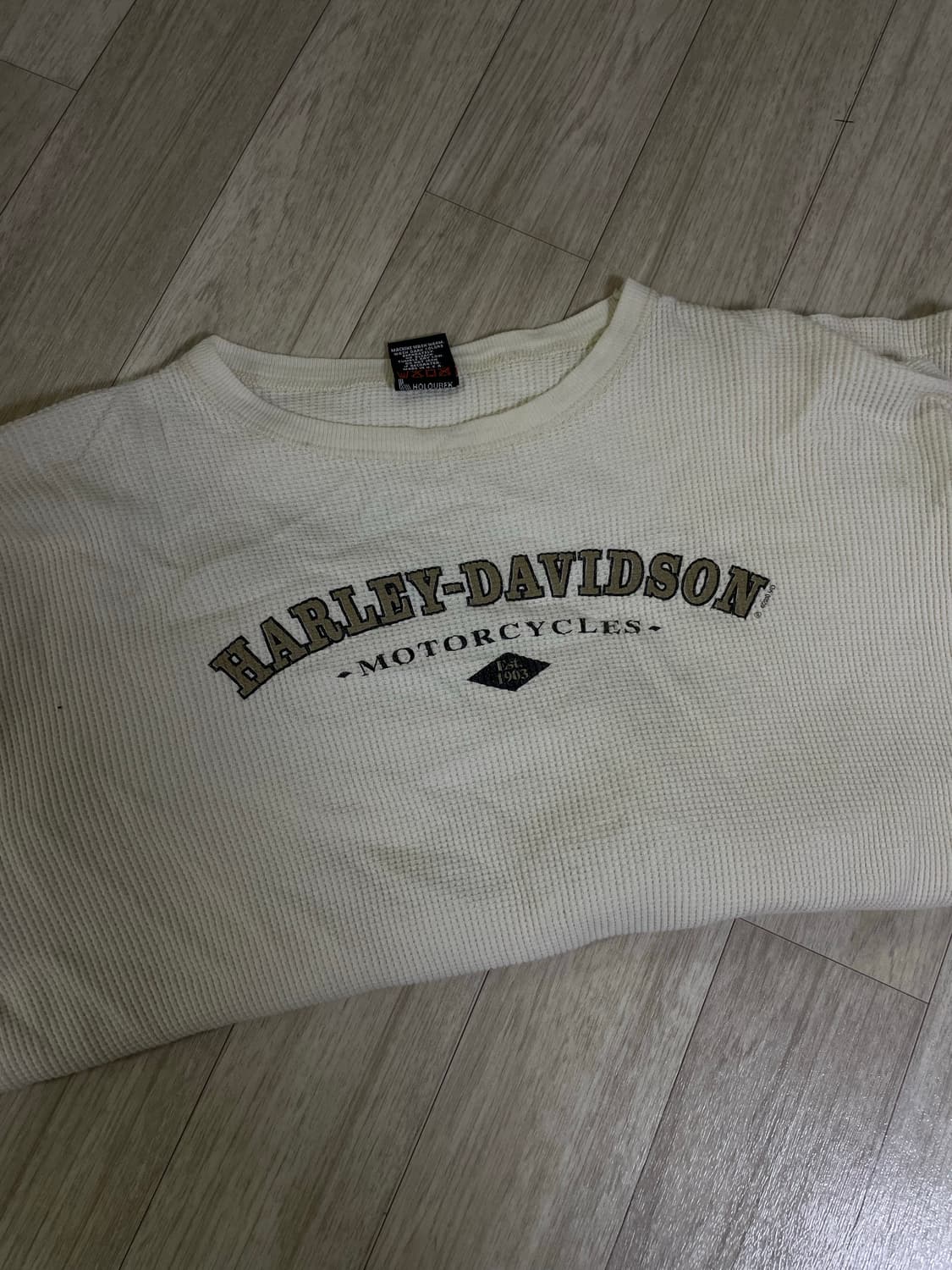 [L-XL]할리데이비슨 와플 롱슬리브 상품이미지2