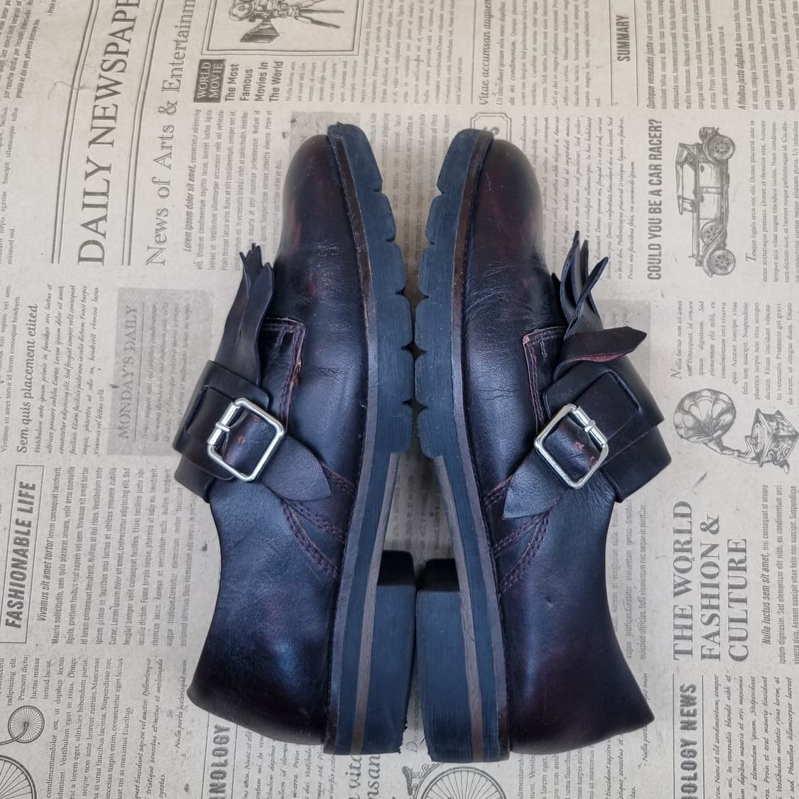 쿠에른 여성 옥스포드화 실사이즈220 상품이미지5