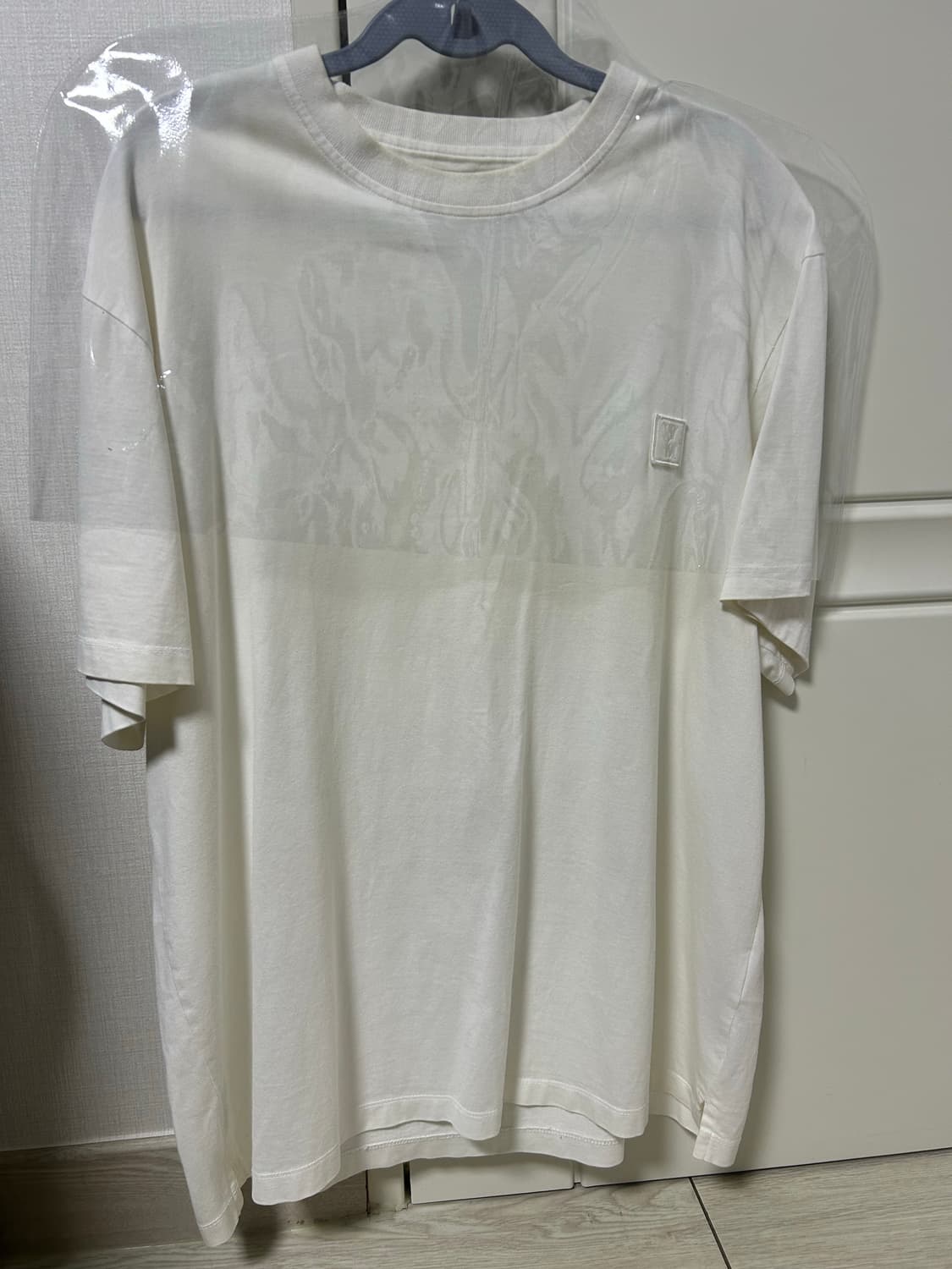 우영미 깃털 반팔 화이트 50 상품이미지3