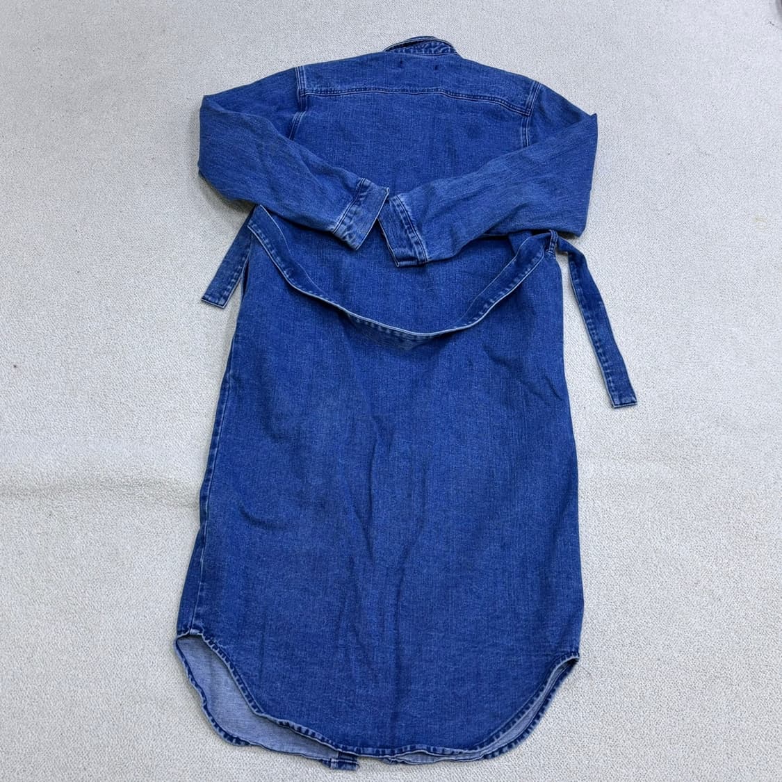 F 언앤써드 미스테리 여성 오버핏 데님 원피스 0617E 상품이미지2