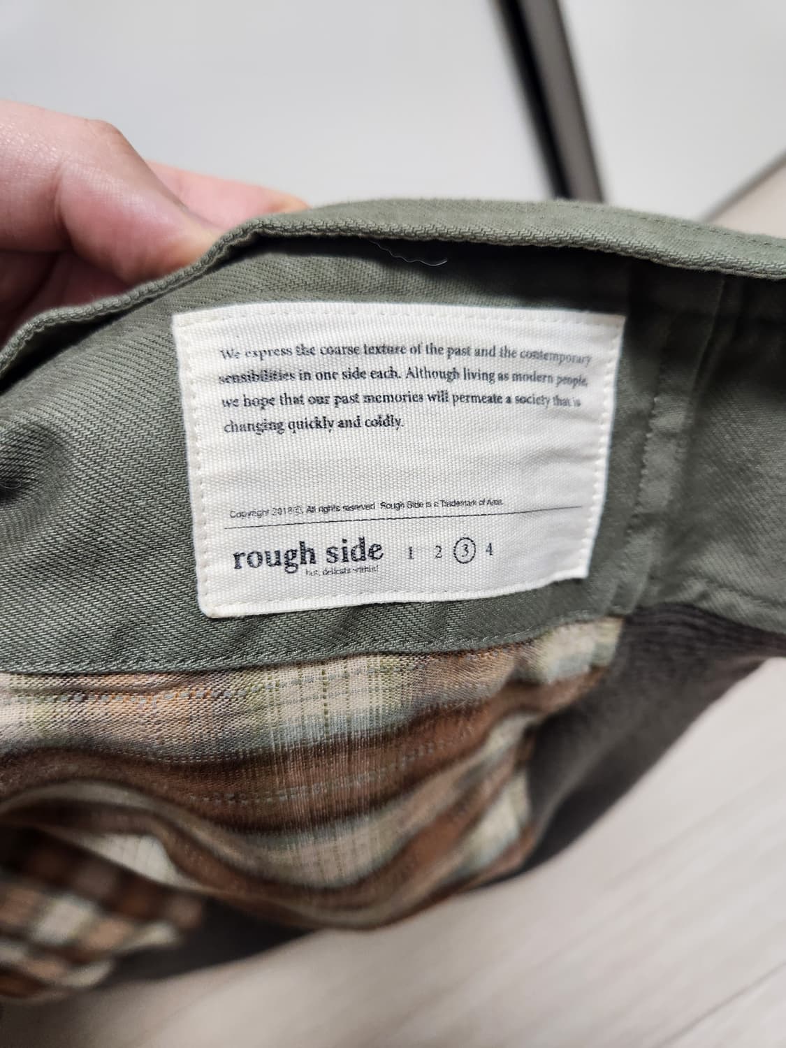 러프사이드 봄버자켓 올리브 상품이미지2