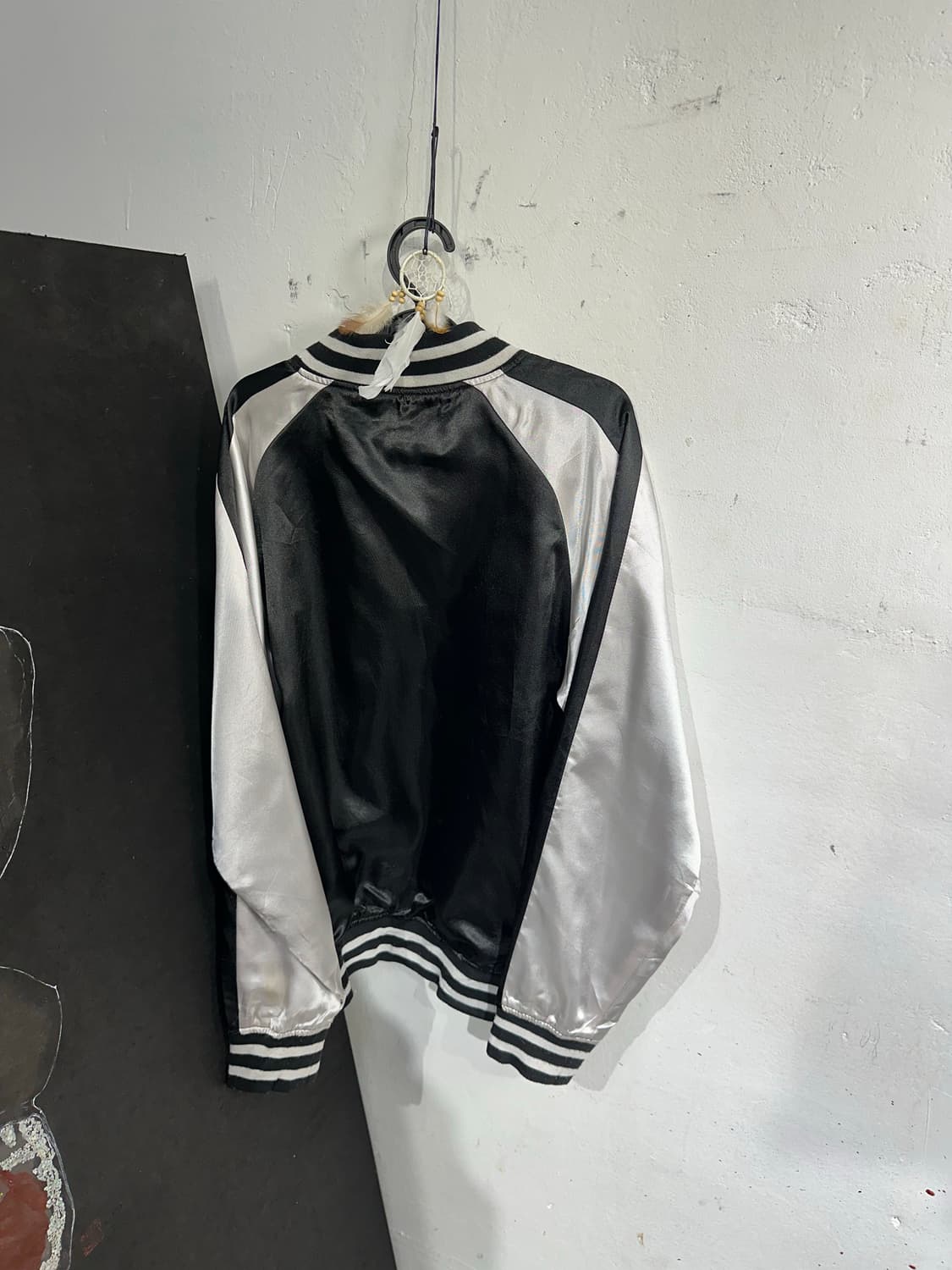 Jpn 일본빈티지 오리엔탈 모 블랙 스카잔 자켓 상품이미지8