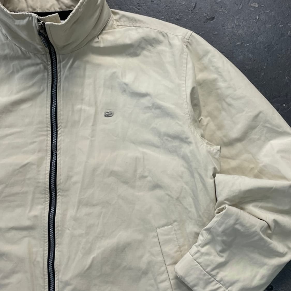 100 라코스테 90S 기모 자켓 상품이미지2