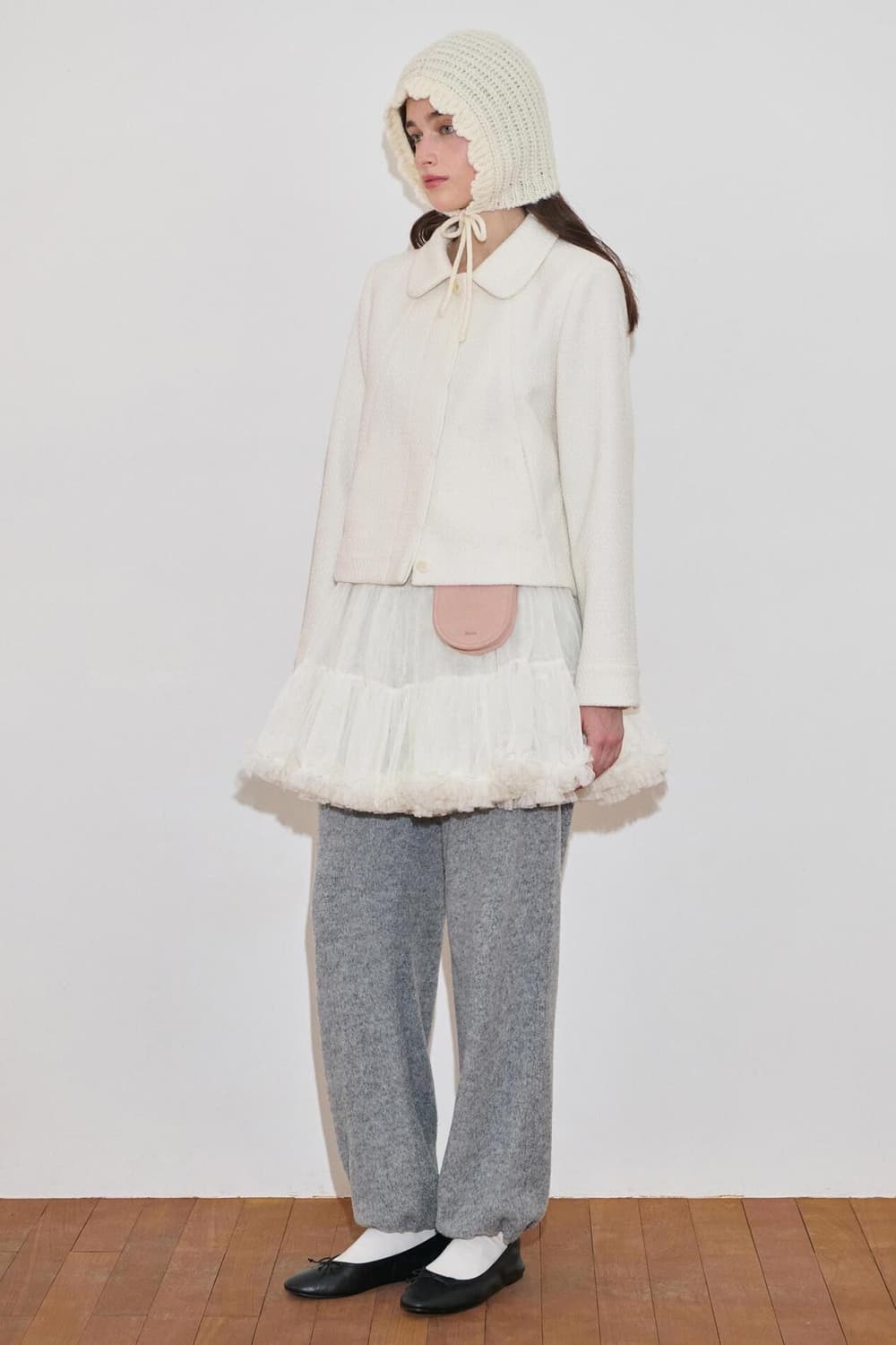 시눈 튜튜 스커트 크림 상품이미지5