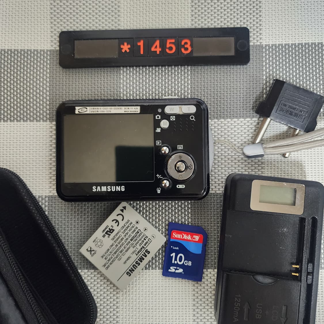 삼성 #1 블랙바디 디지털카메라 파우치포함 상품이미지3