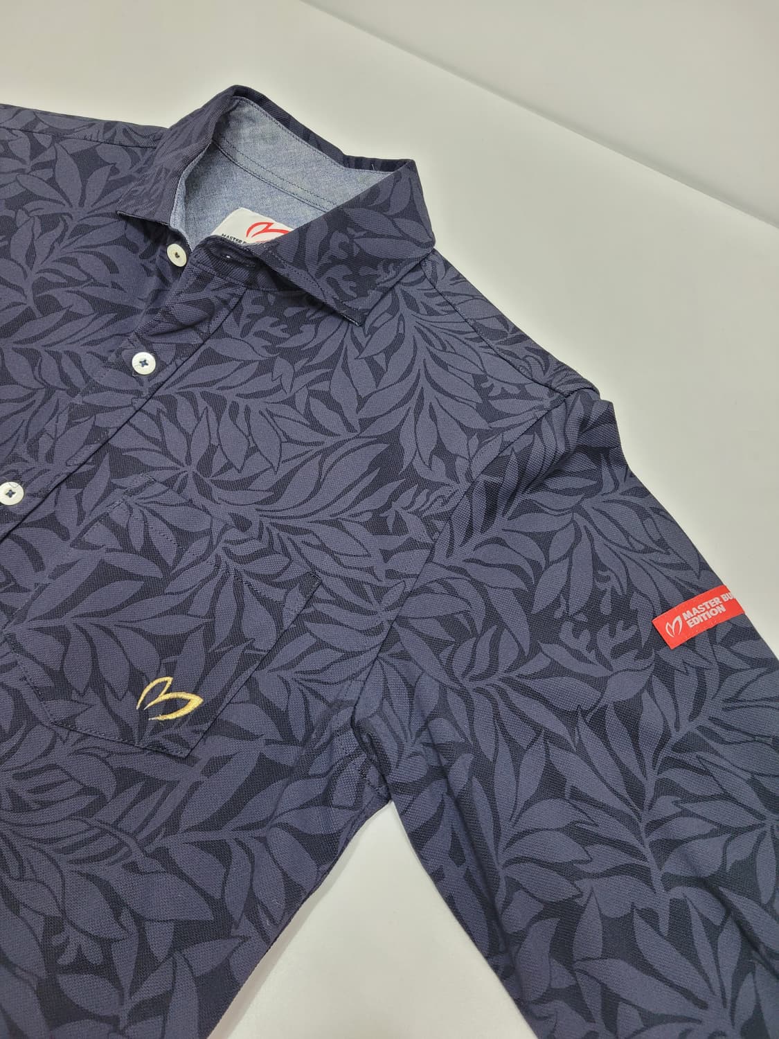 마스터바니에디션 골프 올오버 패턴 셔츠 / 남 5 (100) 퍼플
 상품이미지4