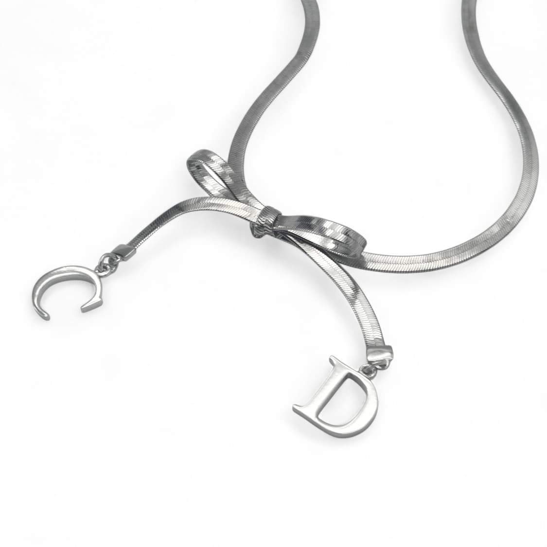 디올 리본 초커 상품이미지5