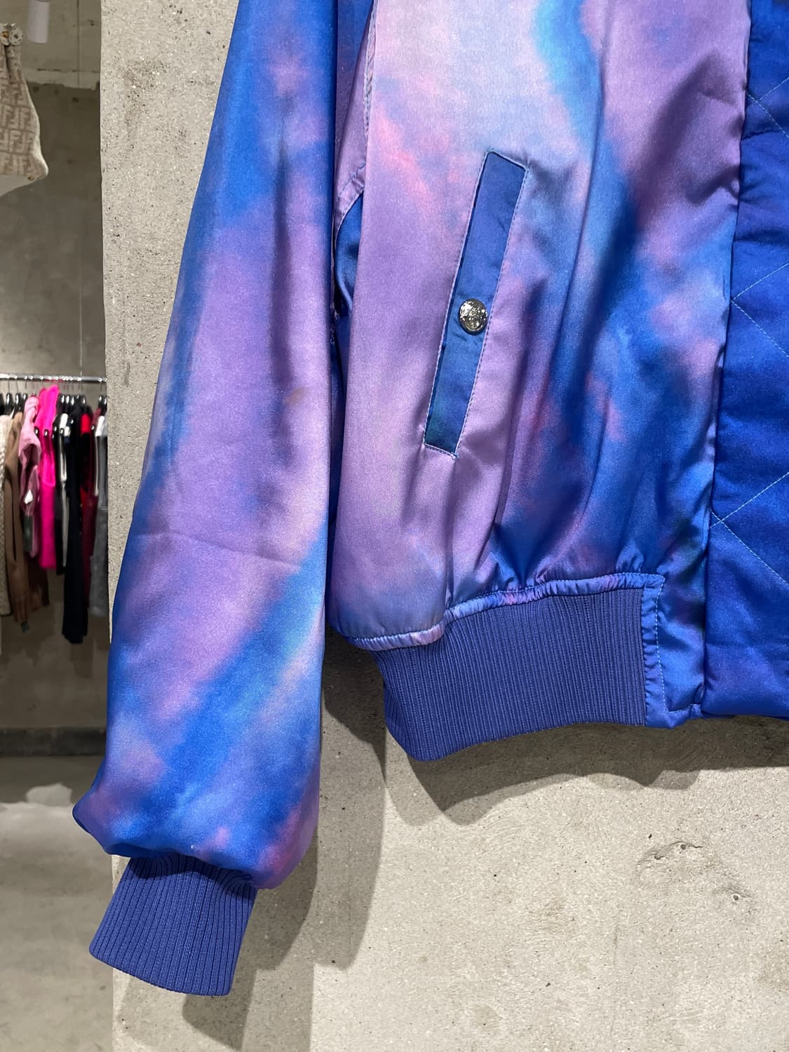 블루마블 타이다이 히든 집업 봄버 자켓 상품이미지4