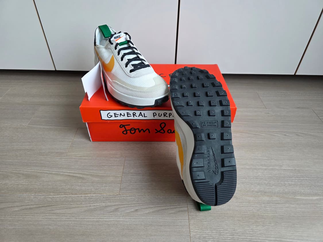 [W255] 나이키x톰 삭스 제너럴 퍼포즈 슈 파인 그린 유니버시티 골드 상품이미지2
