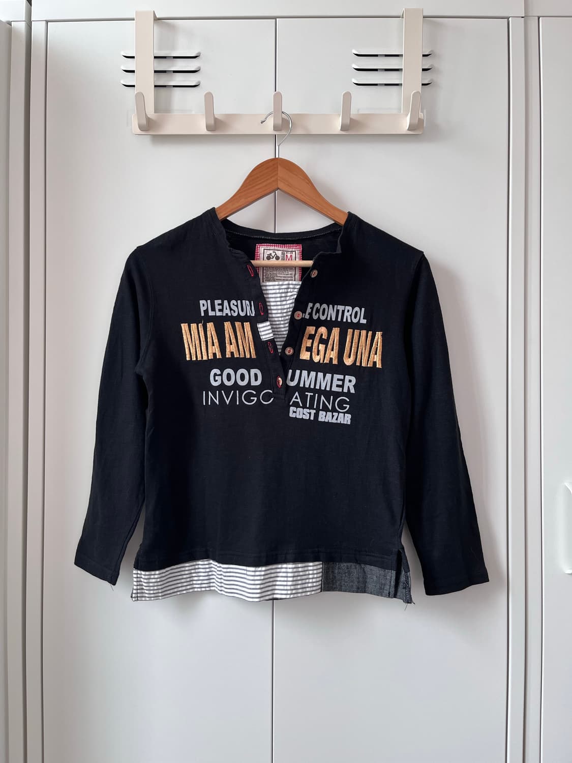 Timothy 레이어드 단추 롱 슬리브 상품이미지5