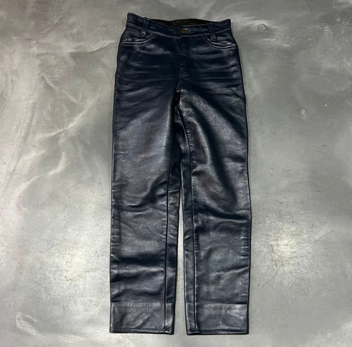 밴슨 레더 팬츠 상품이미지1