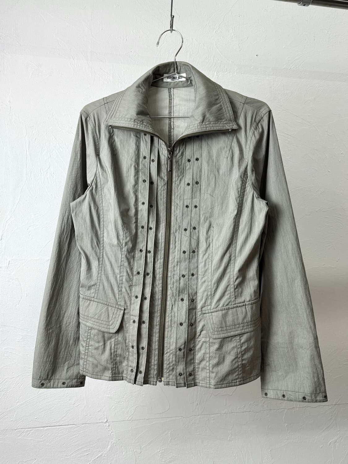 히로코 비스 핀턱 자켓 상품이미지2