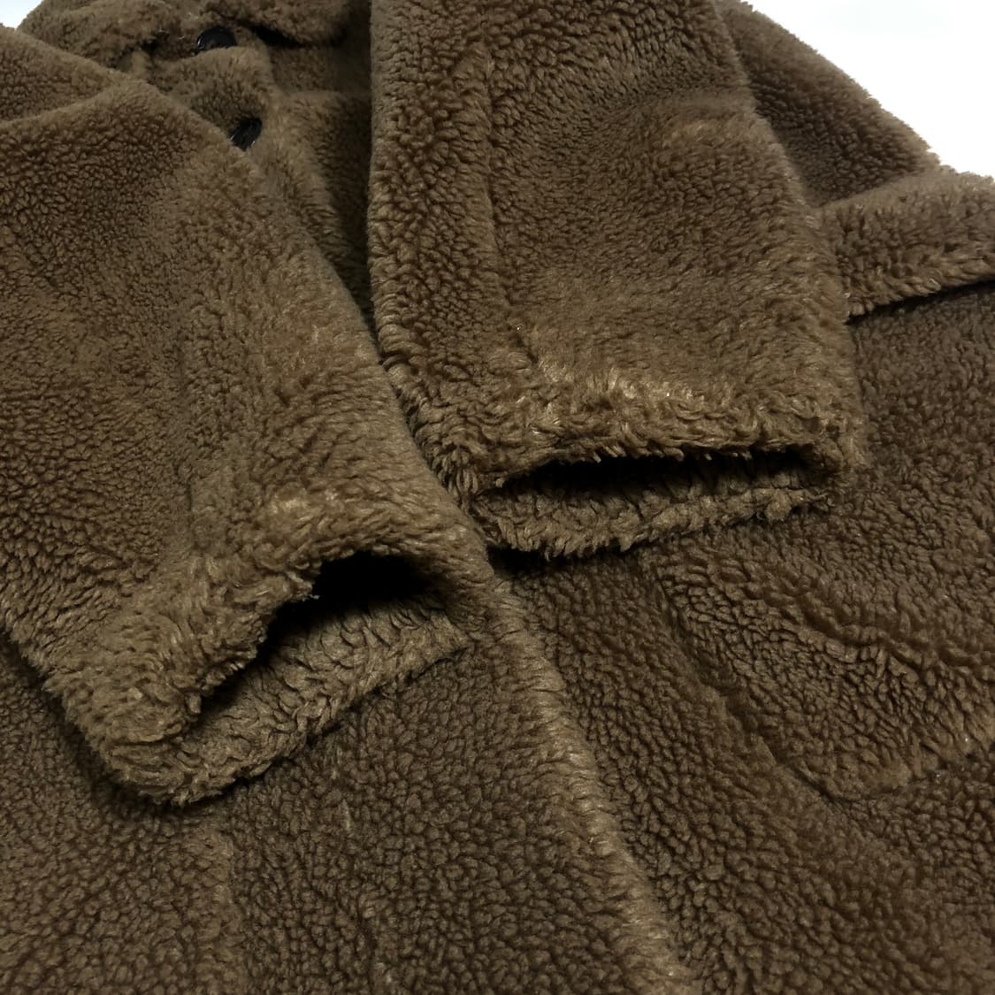 Kuhoplus 구호플러스 테디베어 뽀글이 롱 코트  상품이미지5