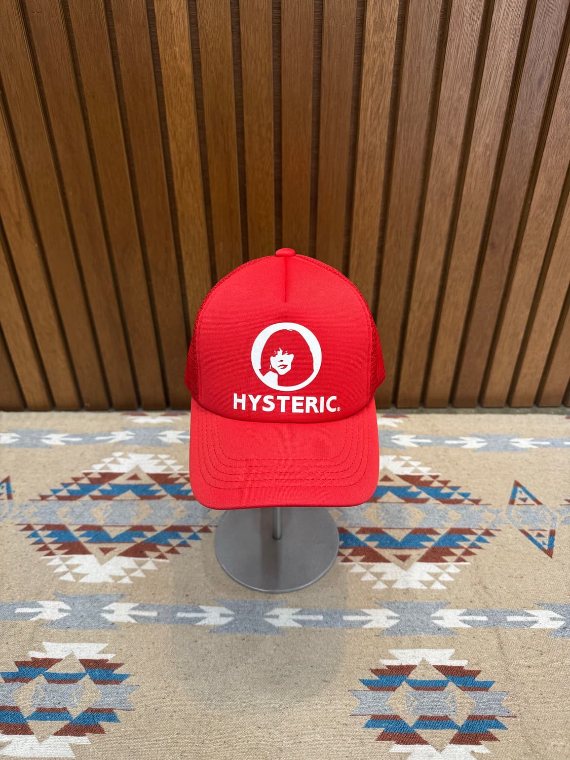 [OS] 히스테릭글래머 트러커캡 레드 상품이미지1