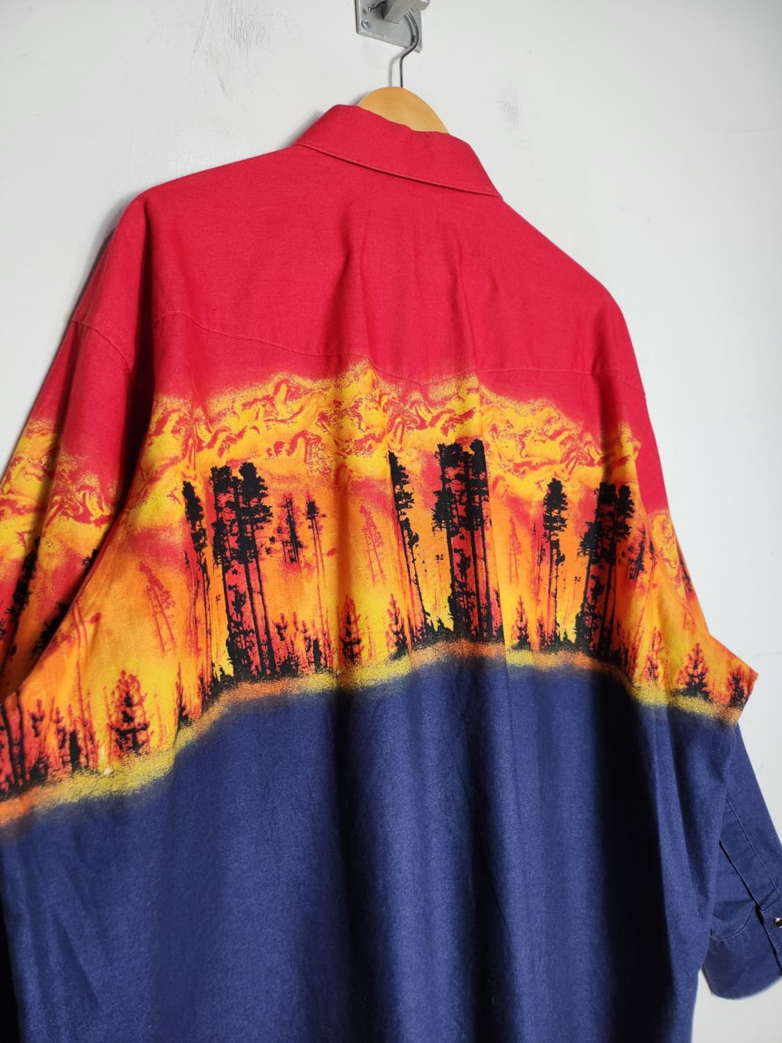 랭글러 빈티지 웨스턴 셔츠 상품이미지5