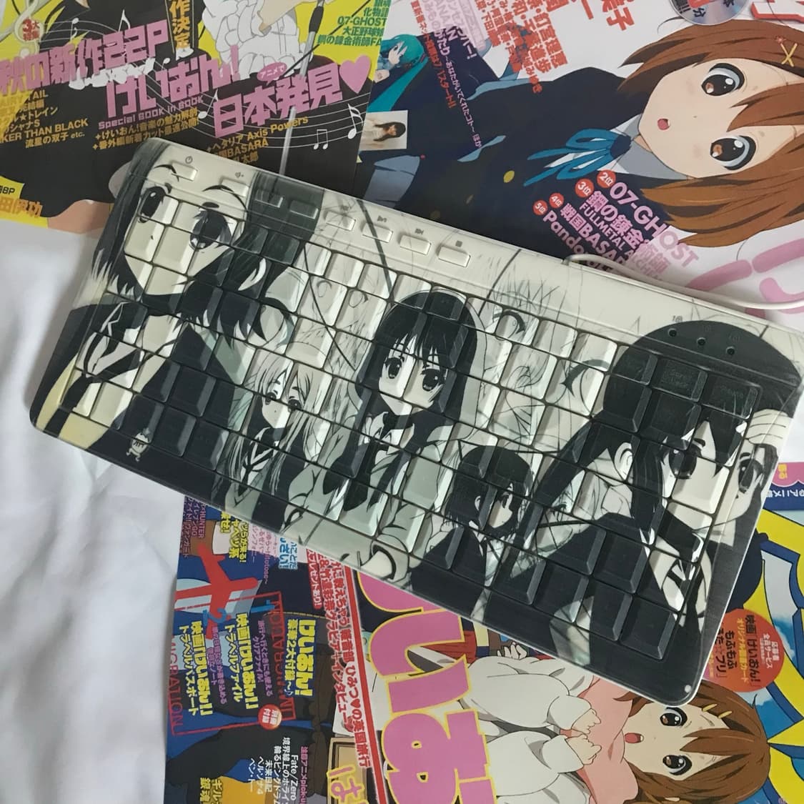 K-ON ! 케이온 고전 커스텀 키보드 상품이미지3
