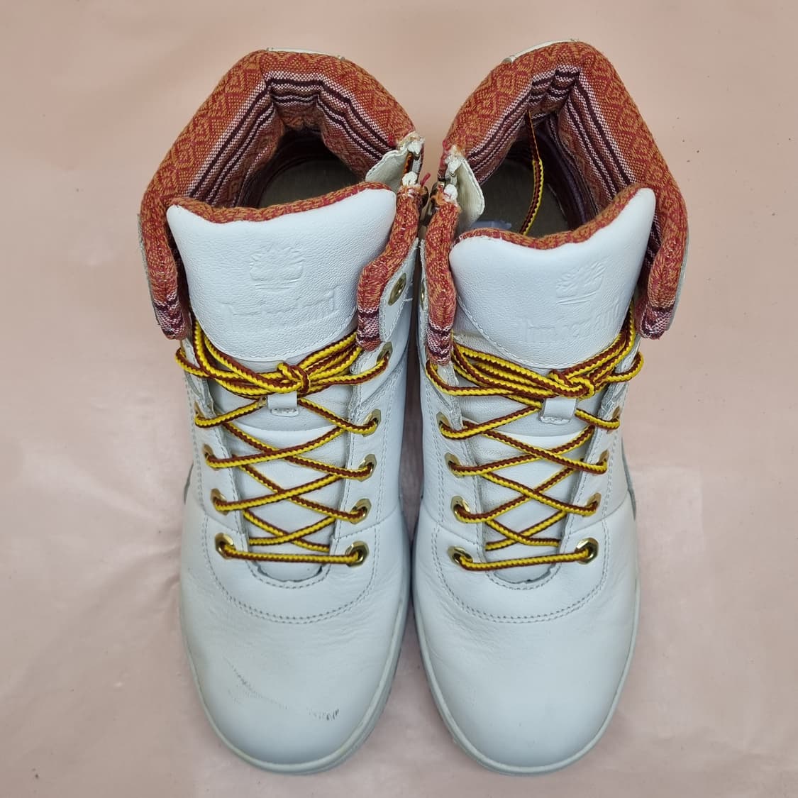 팀버랜드 화이트 가죽 부츠 265 상품이미지2