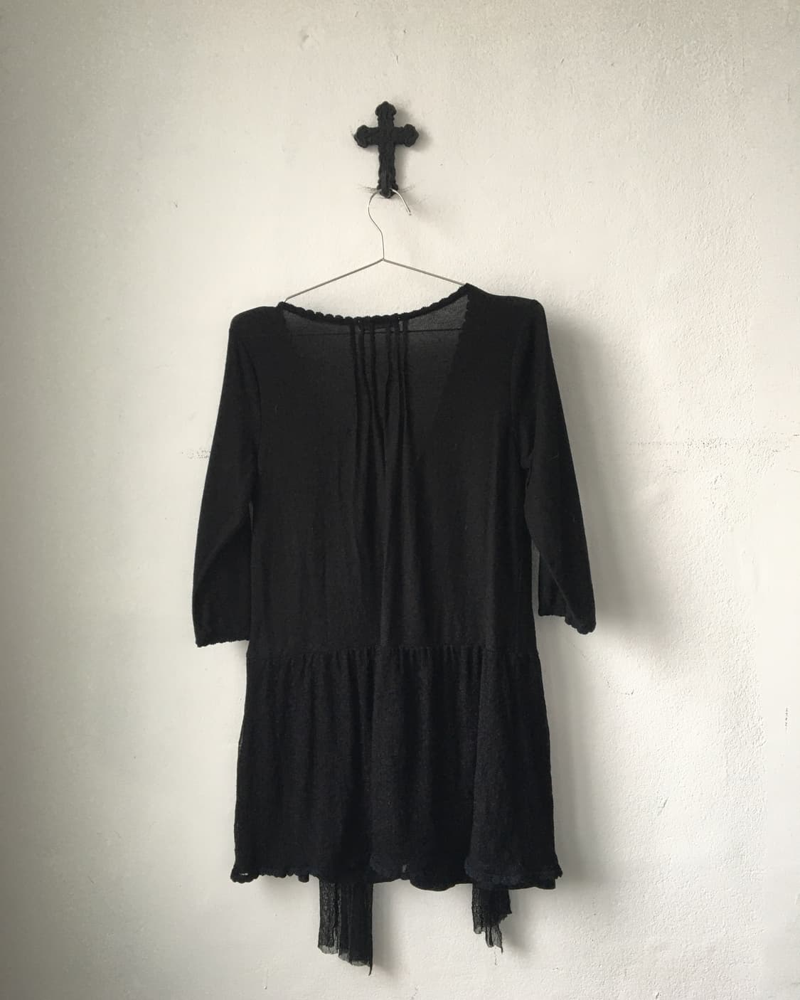 Pleats layer point cardigan 상품이미지4