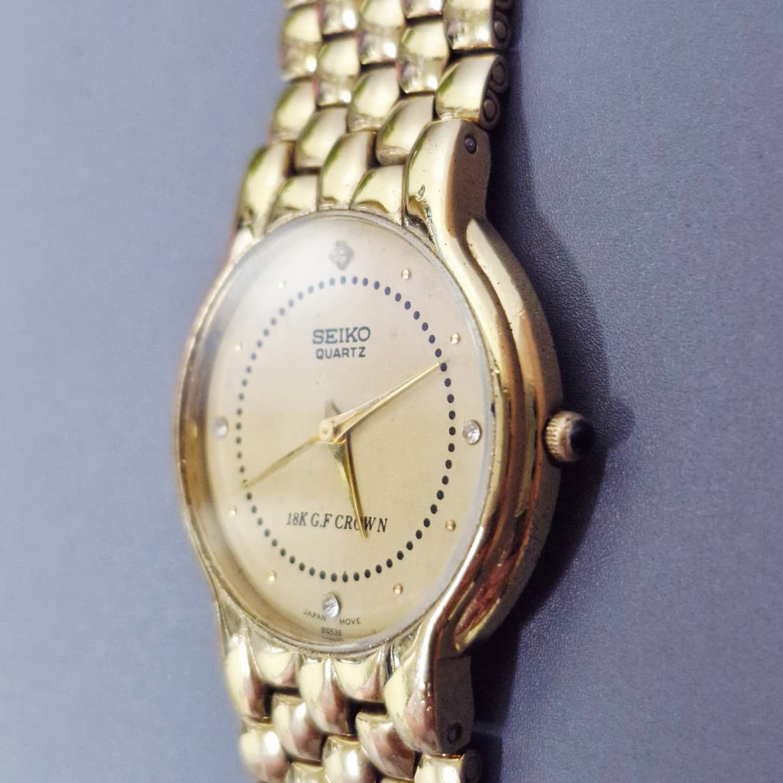 세이코 빈티지 쿼츠 드레스 워치 상품이미지3