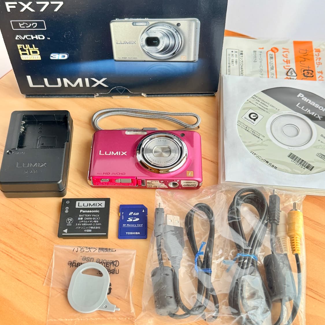 ✨미품✨ Panasonic LUMIX 루믹스 FX77 디지털 카메라 상품이미지8