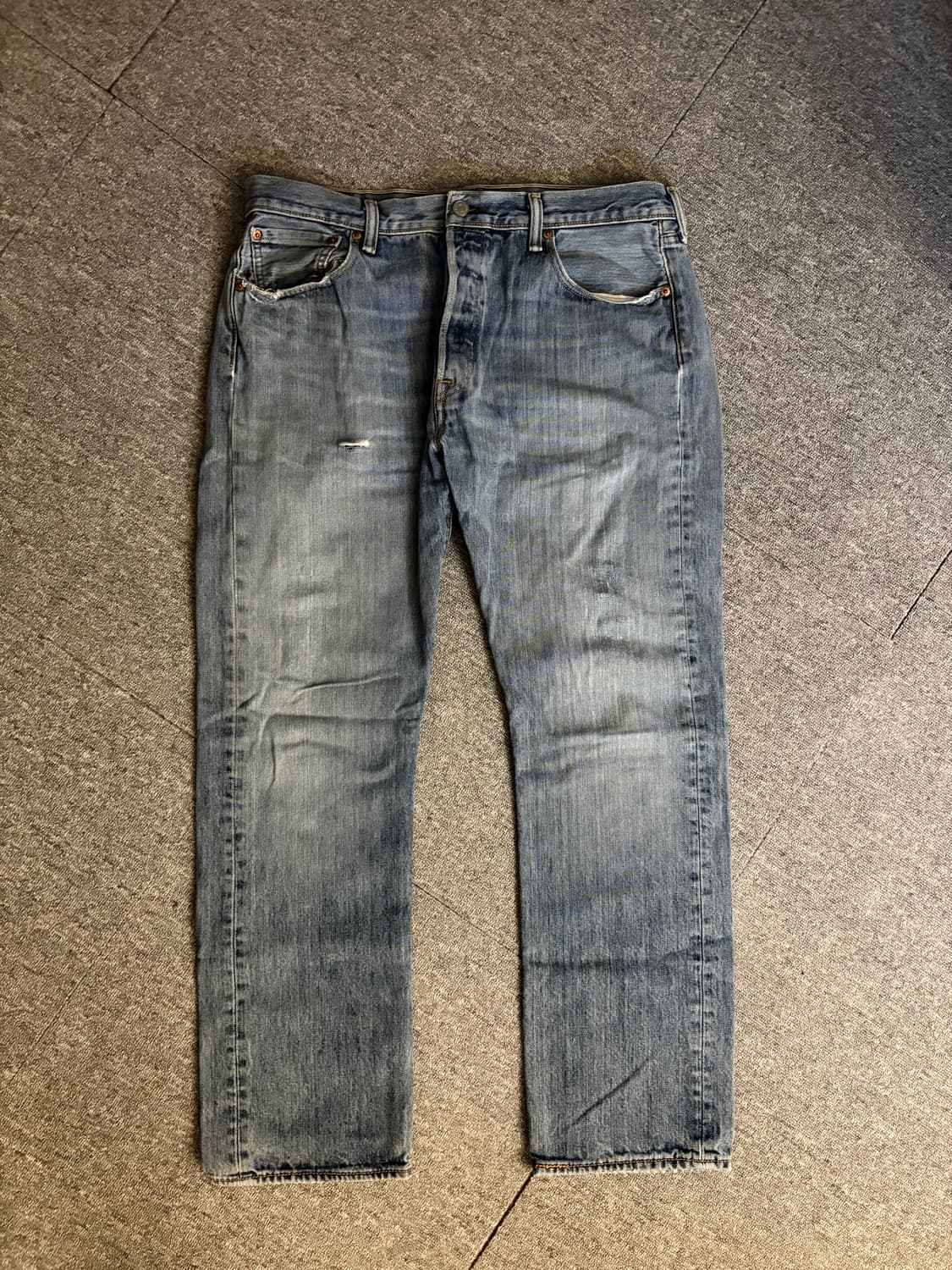 [W36 L32] 리바이스501 데님팬츠/5 상품이미지1