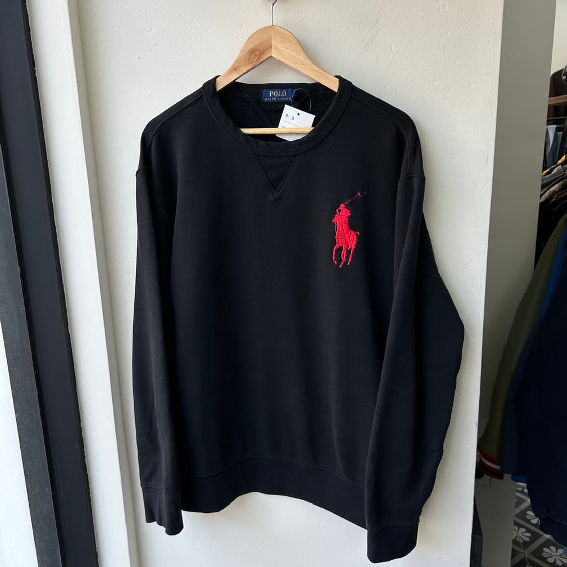 16811 - 폴로 랄프로렌 블랙 빅포니 맨투맨 상품이미지2