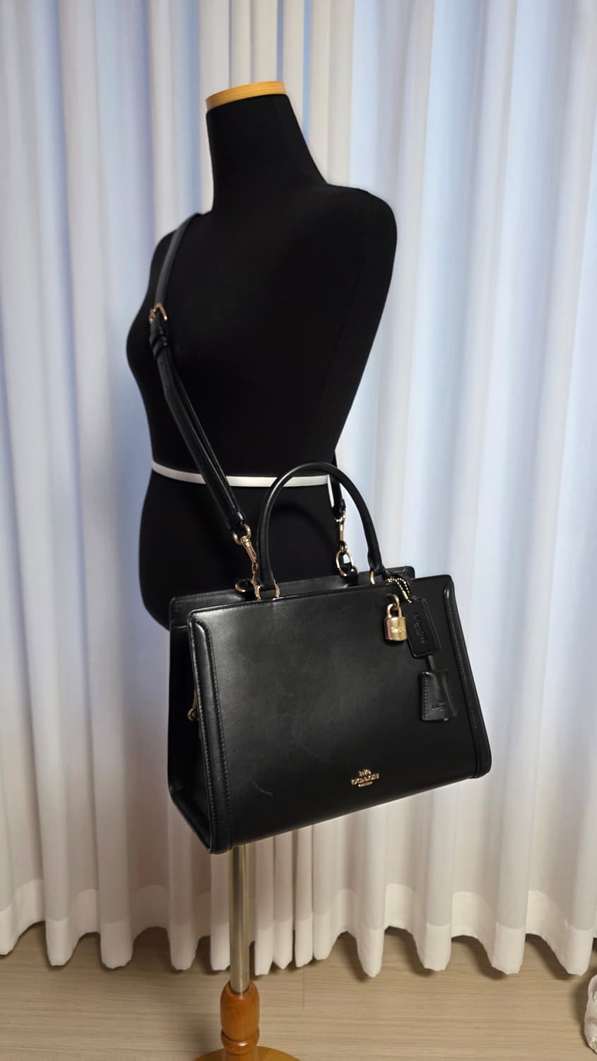 coach 레더 캐리올 사백 F49500 상품이미지1