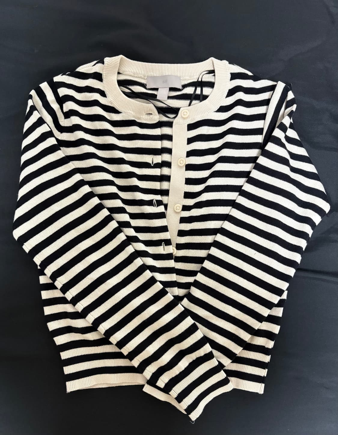 H&M 스트라이프 가디건 XS 상품이미지1