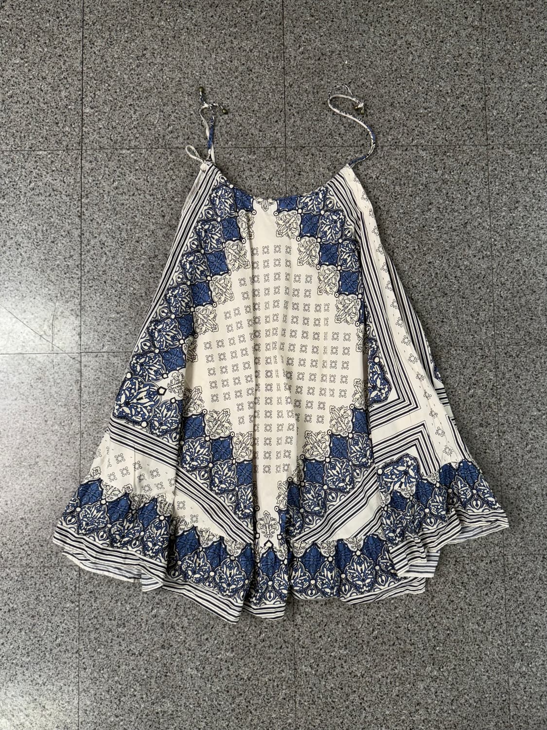vintage ethnic pattern flare ops 상품이미지1