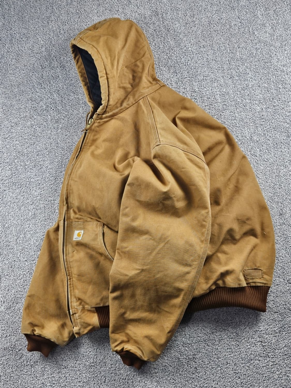 칼하트 J140 덕 캔버스 액티브 후드 워크 자켓 (XL) / 11209 상품이미지3