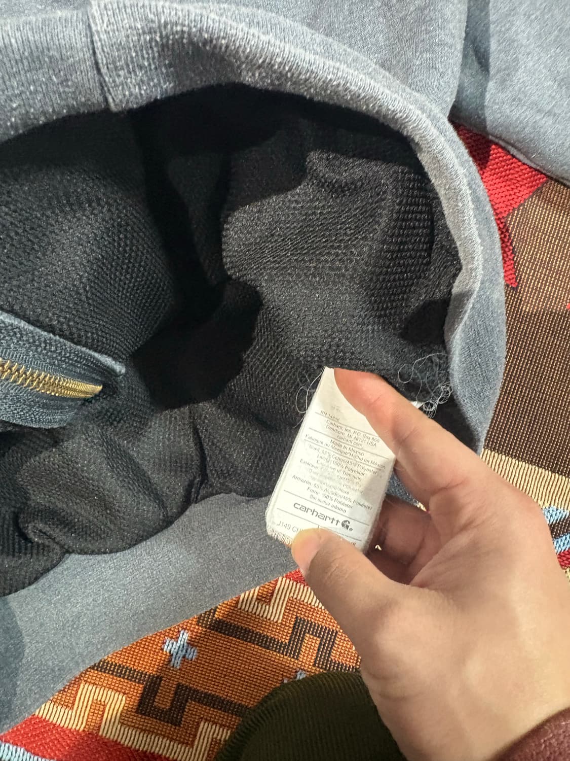 칼하트 OG J149 후드자켓 칸예 상품이미지6