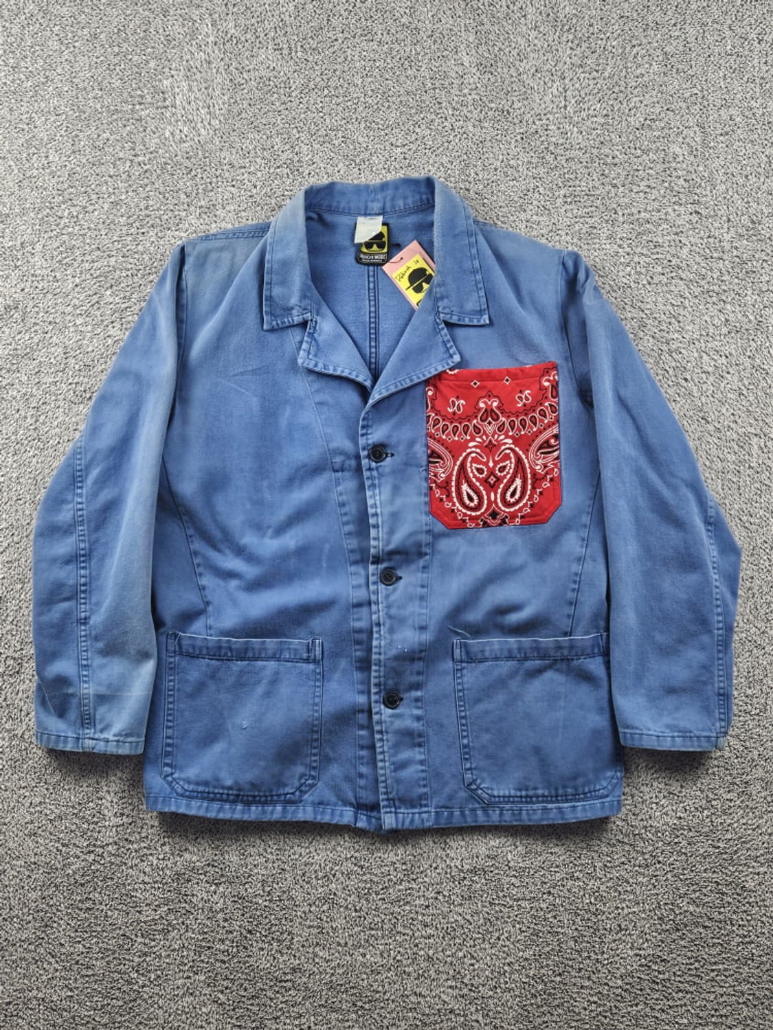 페이즐리 포켓 포인티드 커스텀 프렌치 워크 자켓 (본문참조)/ 10645 상품이미지2