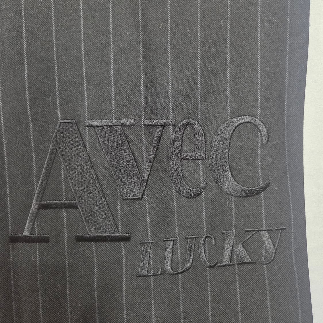 럭키슈에뜨 스트라이프 조끼 베스트 자켓 상품이미지3