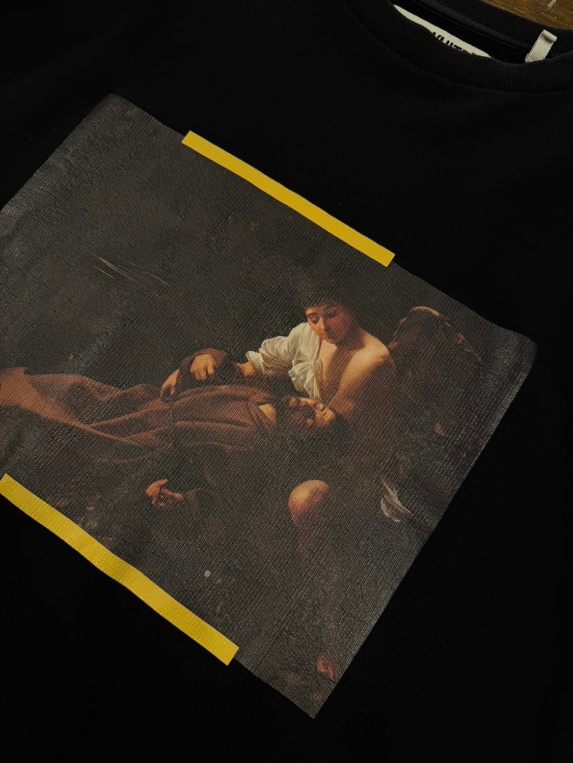 오프화이트 그래픽 맨투맨 100 상품이미지7