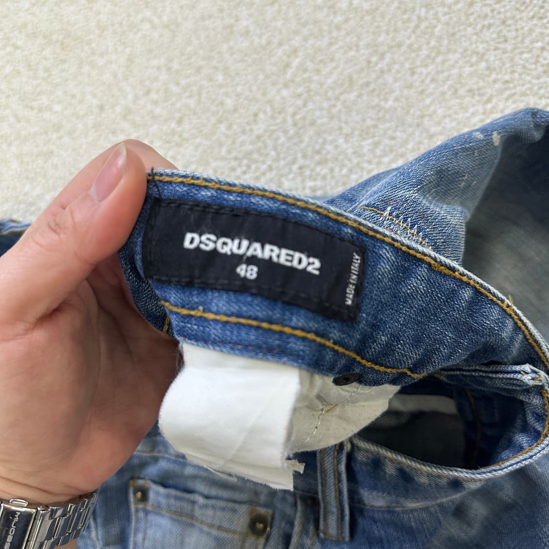 48 디스퀘어드2 남성용 데님팬츠 0323D 상품이미지3