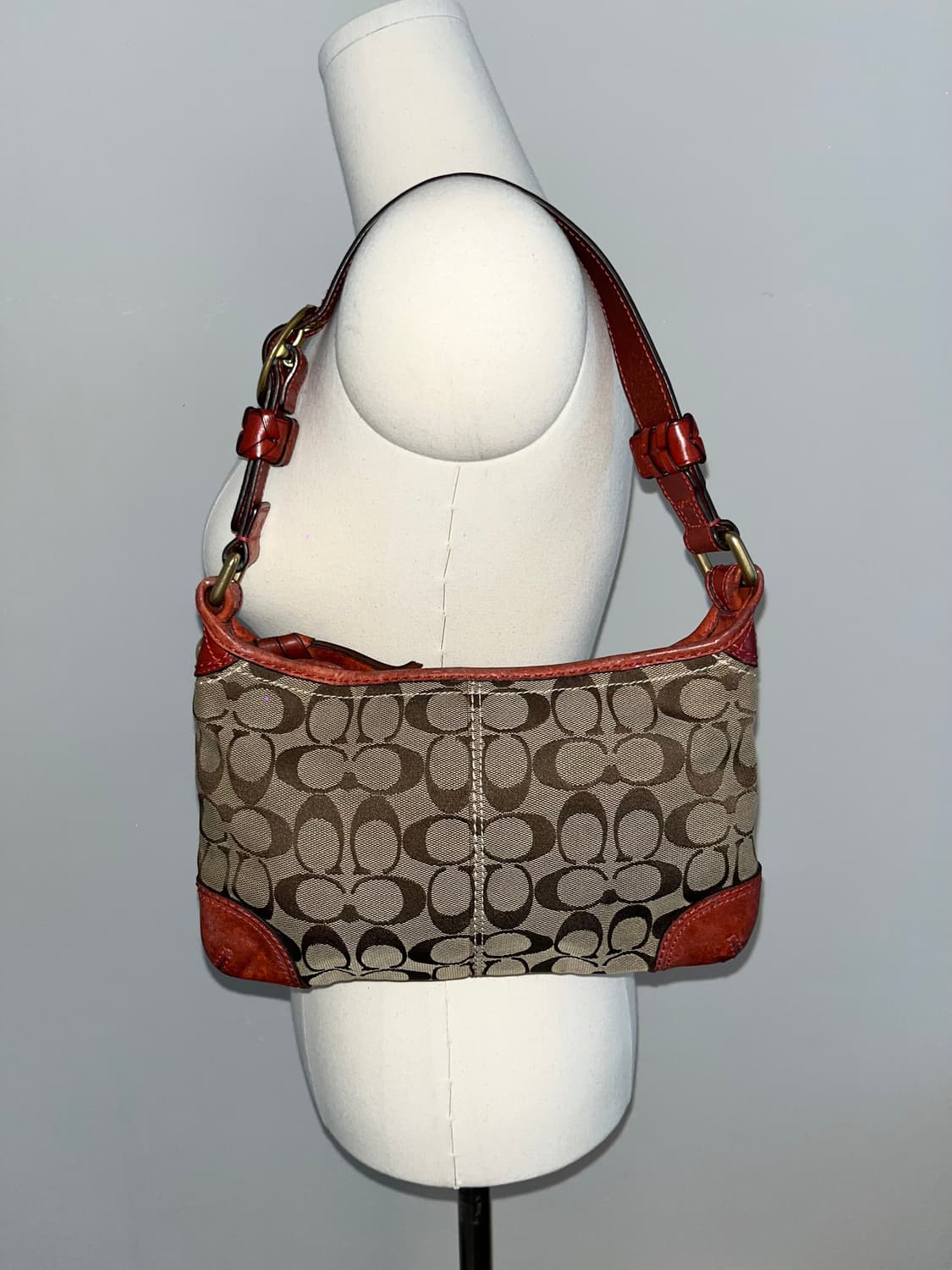 90ss Coach Red Shoulder bag 상품이미지4