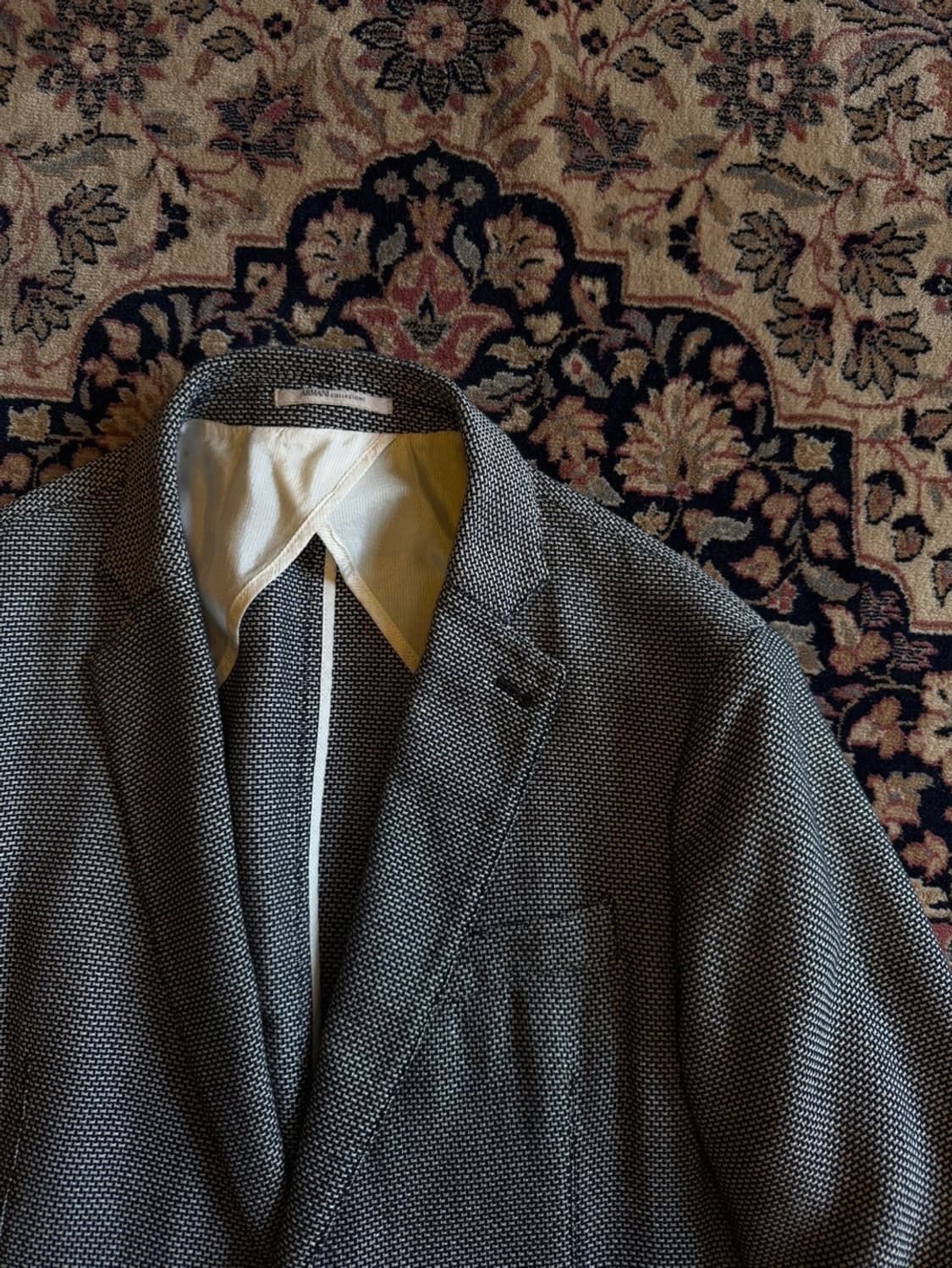 아르마니 꼴레지오니 트위드 테일러드 자켓 105 상품이미지4