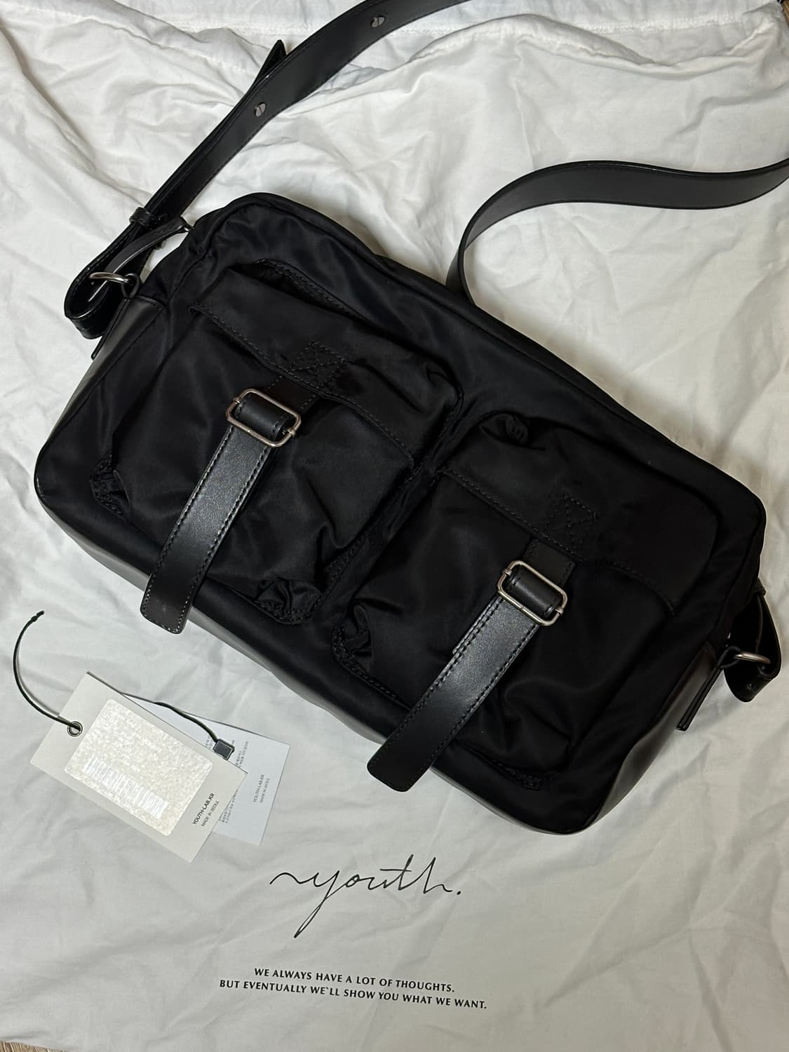 유스 카메라백 나일론 youth camera bag 이너백 포함 판매 상품이미지1