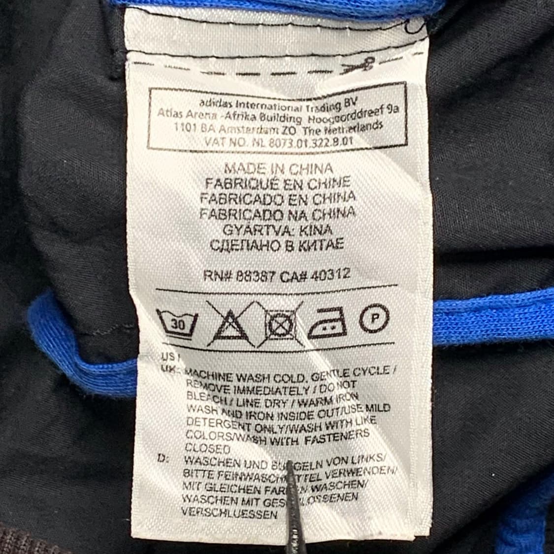 [M] 아디다스 폴리쉘 블루종 재킷 상품이미지5