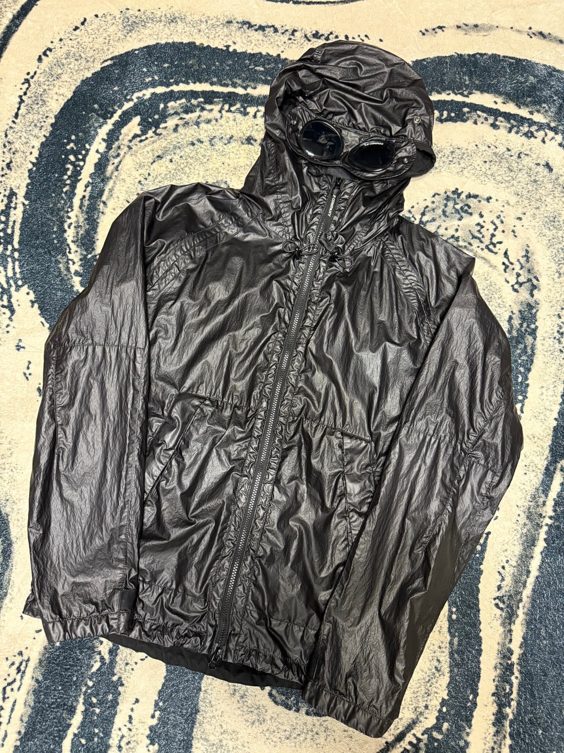 cp컴퍼니 레더 바람막이 자켓 50사이즈 상품이미지1