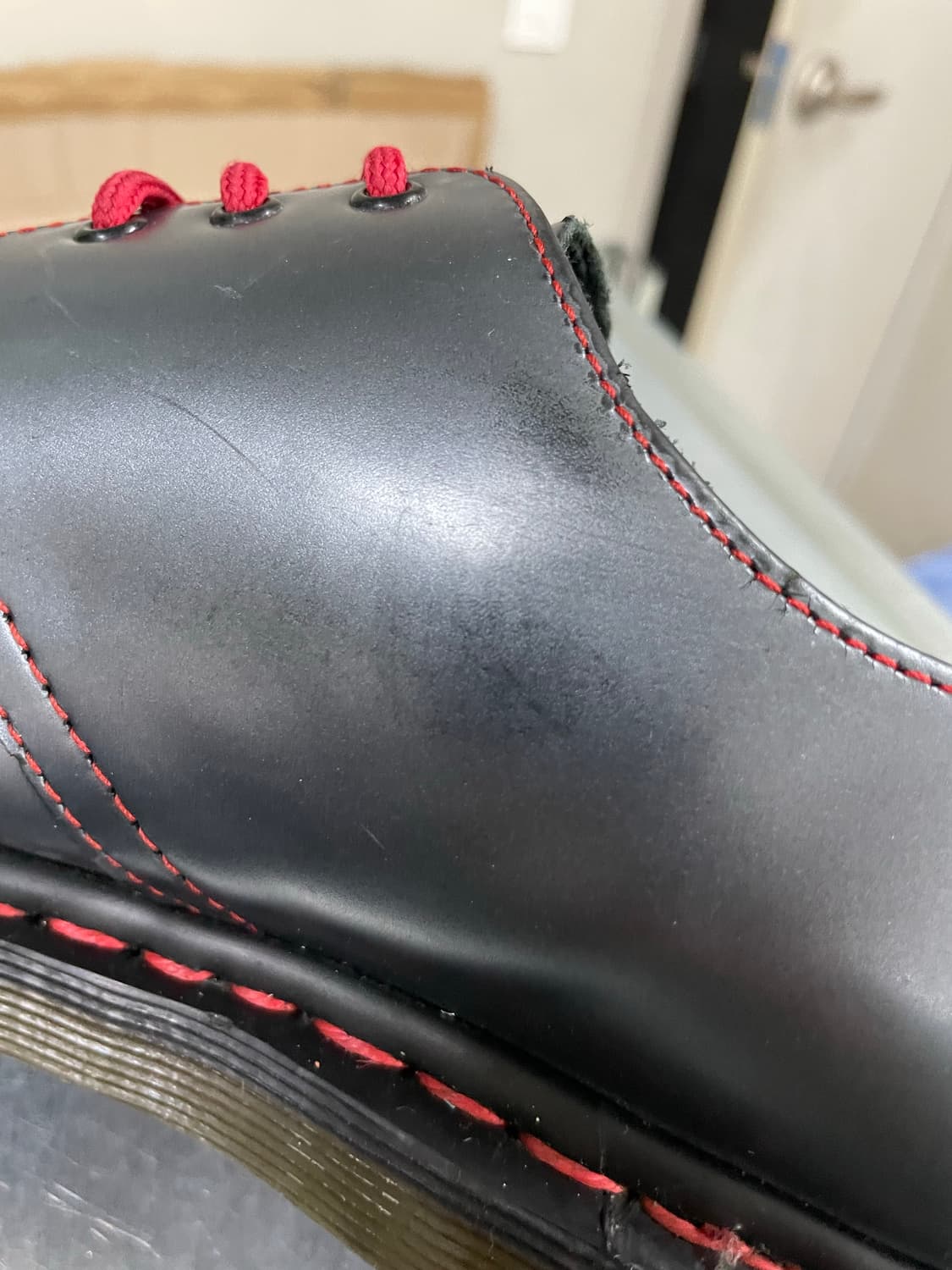 닥터마틴 1461 3홀 레드 스티치 uk7 (gr-4153) 상품이미지9