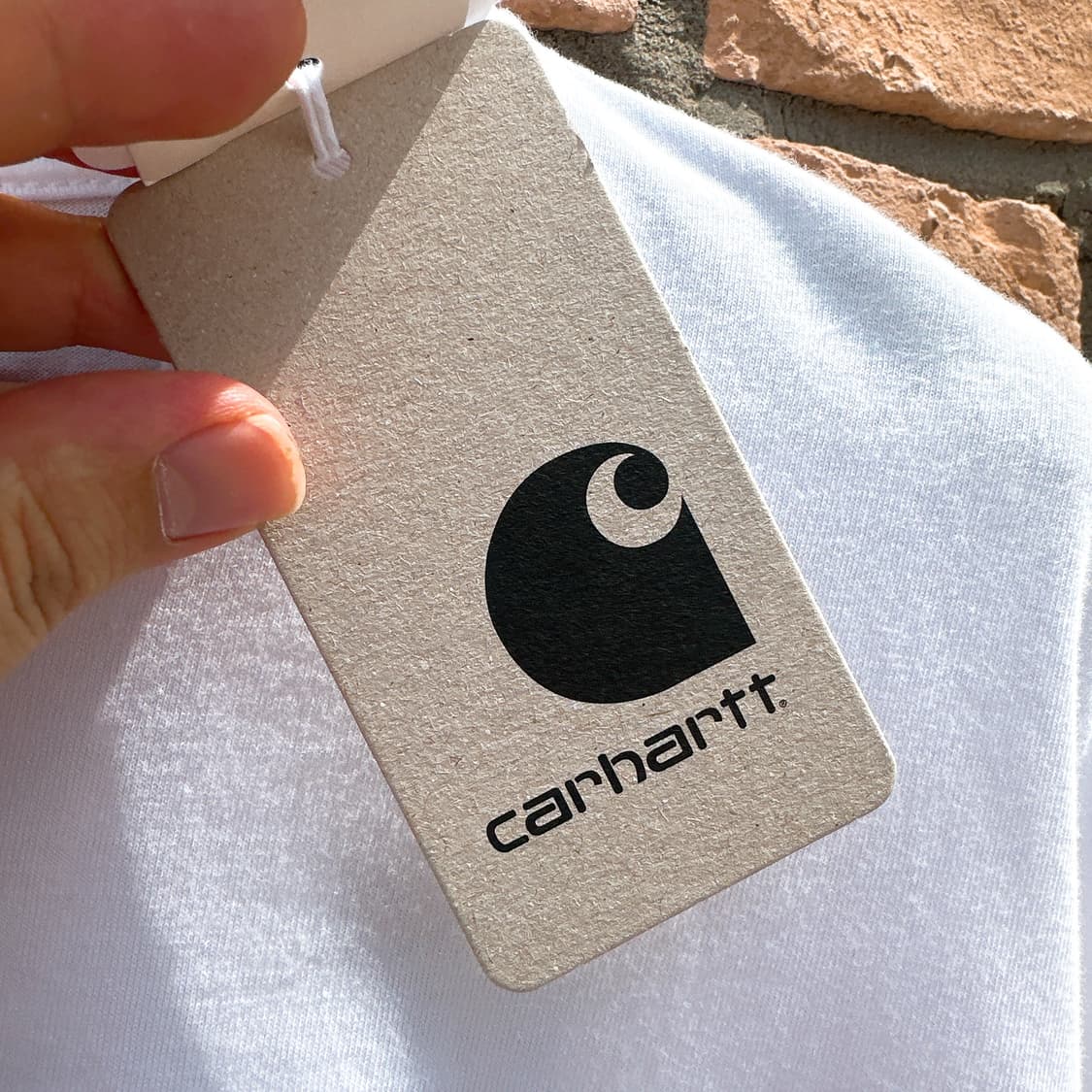 (정품/새상품) carhartt 칼하트 화이트 골드 스탠다드 티셔츠 상품이미지3