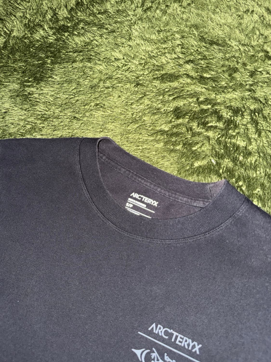 [S] 아크테릭스 25ss 워크 젠틀리 코튼 살몬 스킨 티셔츠 블랙 상품이미지3