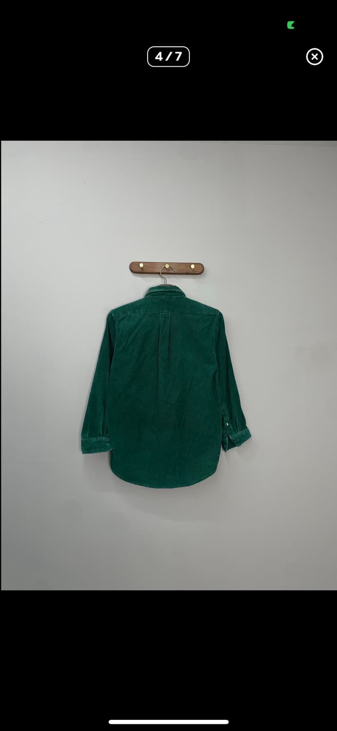 폴로랄프로렌 코듀로이 그린셔츠 A3340 상품이미지4