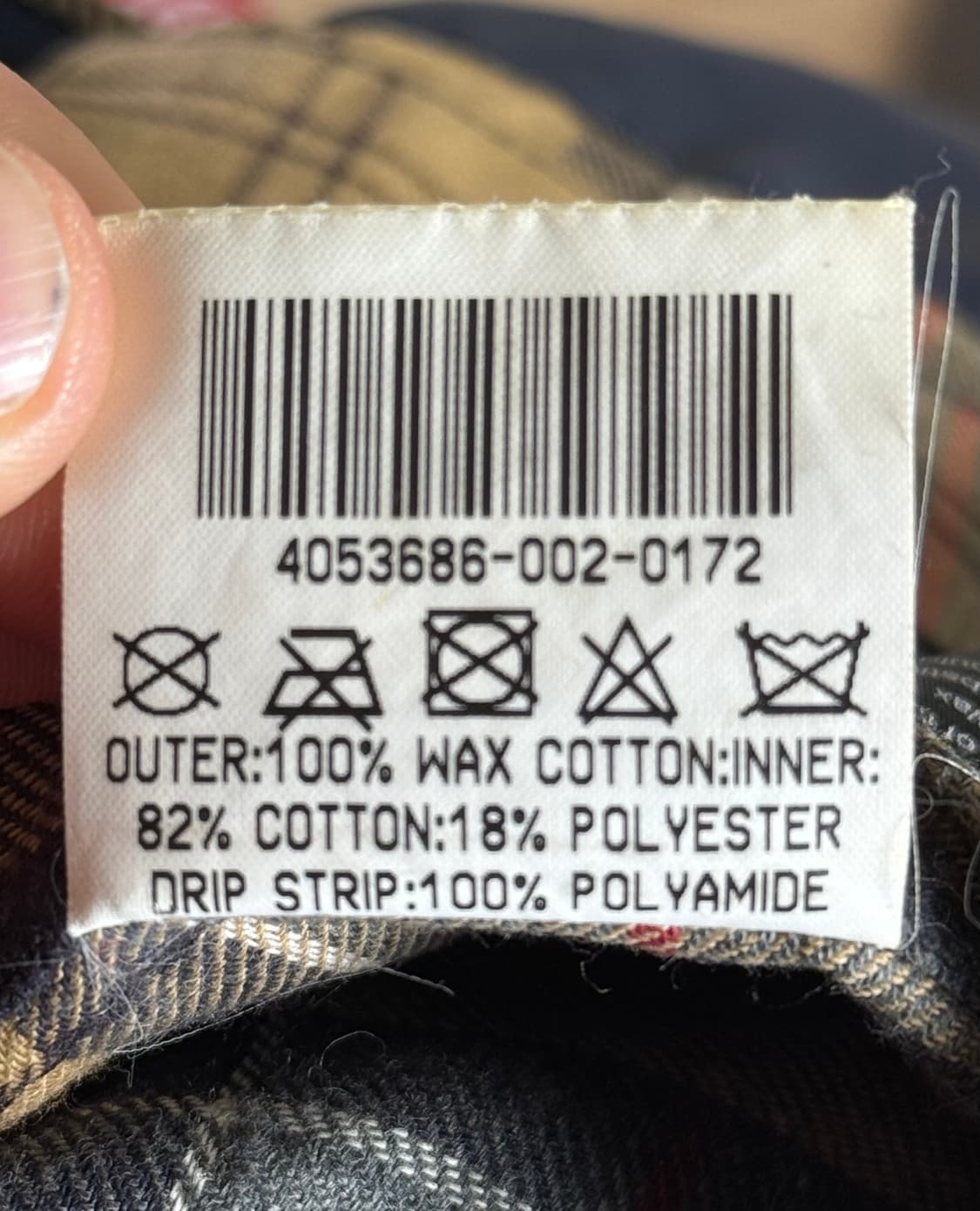 바버 베들레 왁스 자켓 네이비 C34 영국제  상품이미지9