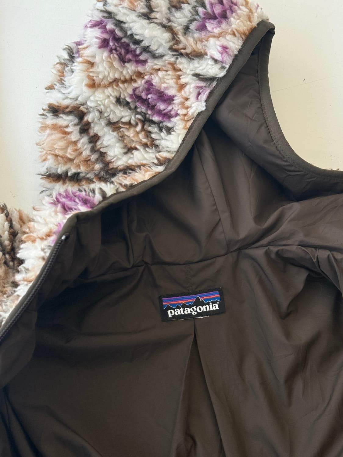 Patagonia 패턴 후디 플리스 자켓 상품이미지5