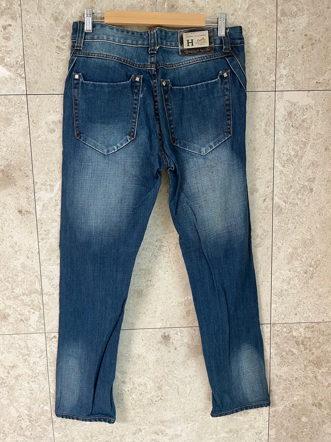 에르메스 남성 데님 청바지 31사이즈 정품 상품이미지4