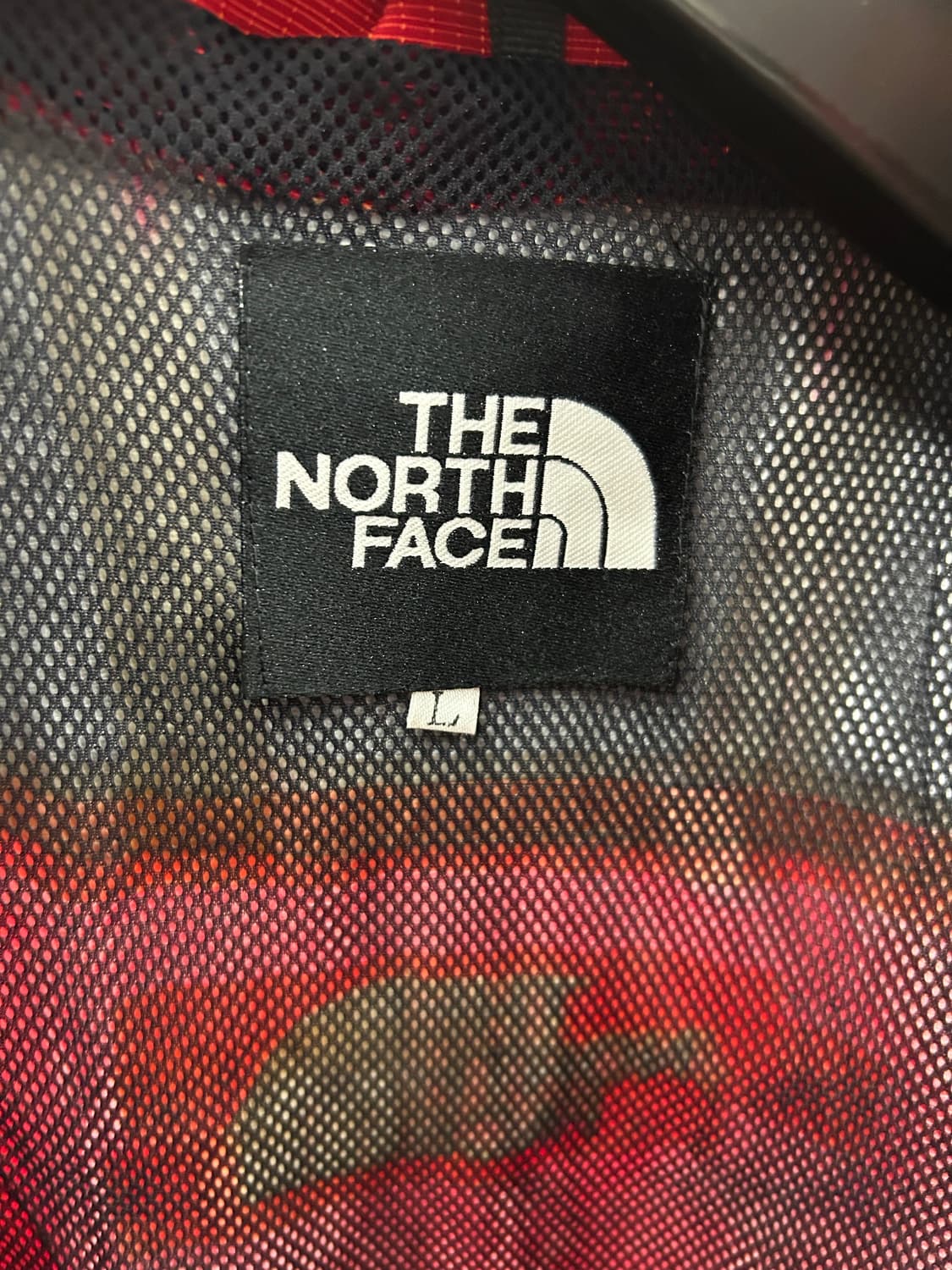 노스페이스 레드 방풍 자켓 상품이미지10